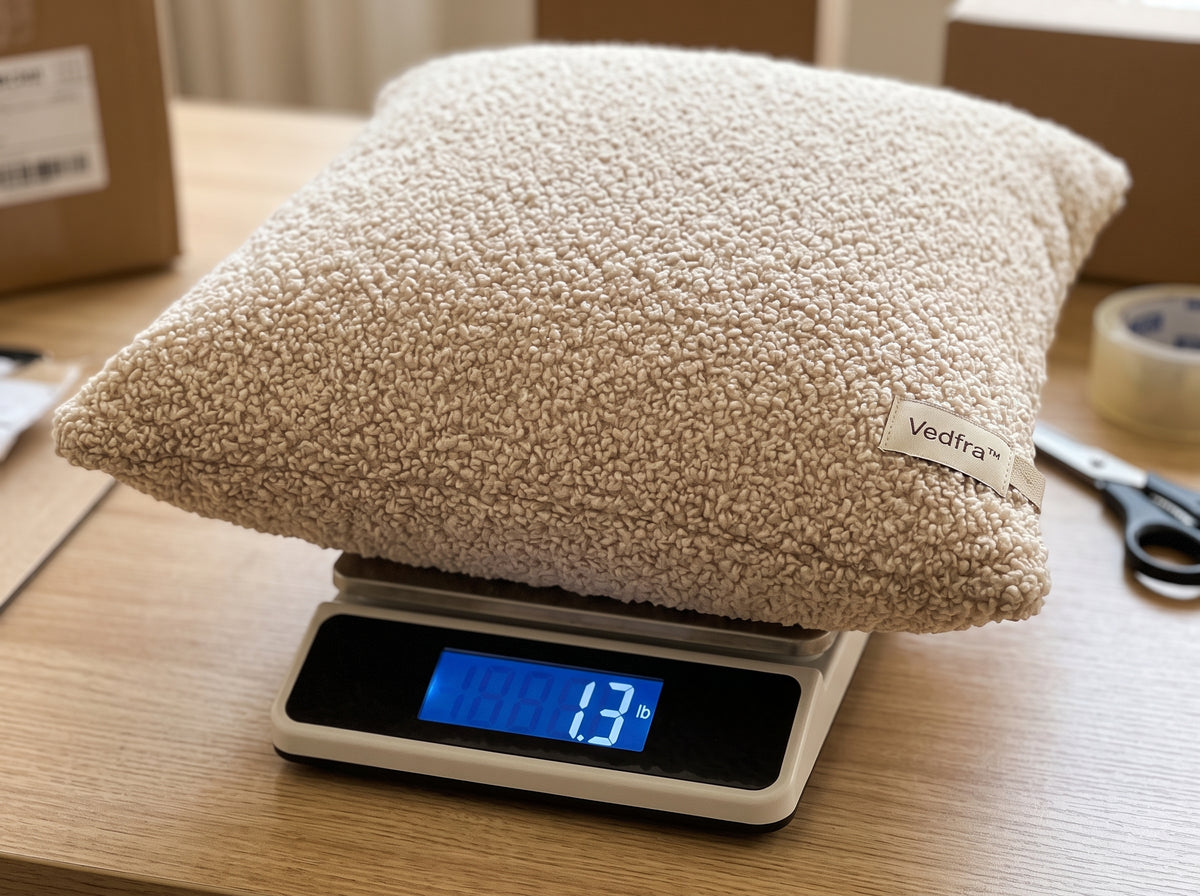 Vedfra™ Natural Texture Accent Pillow Set for Soft Contemporary Homes