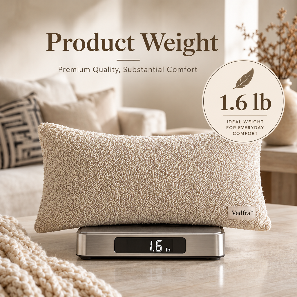Vedfra™ Cozy Neutral Cushion Styling Set for Modern Living Rooms